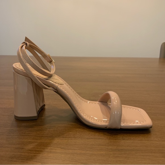ASOS Light Pink / Nude Strappy Sandal, Size 8 - Picture 5 of 8